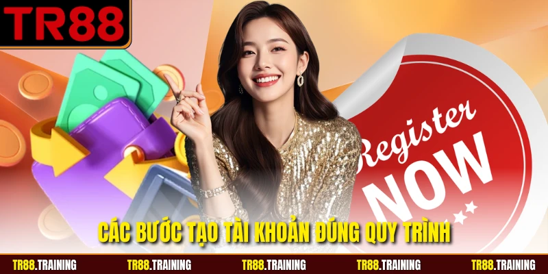 Các bước tạo tài khoản đúng quy trình