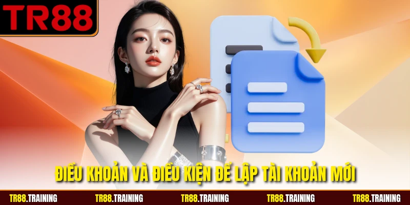 Điều khoản và điều kiện để lập tài khoản mới