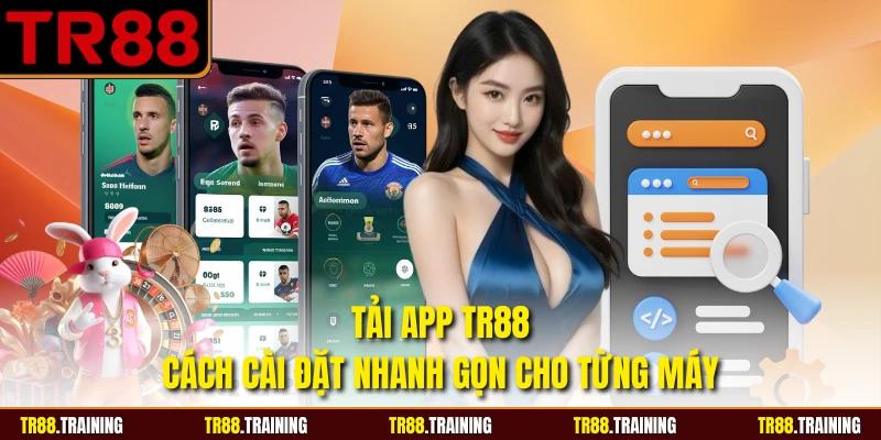 Tải App TR88 - Cách Cài Đặt Nhanh Gọn Cho Từng Máy